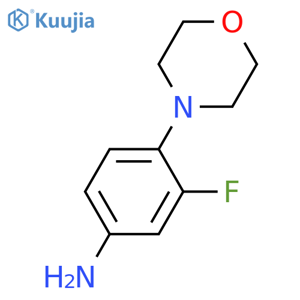 3-fluoro-4-(morpholin-4-yl)aniline structure