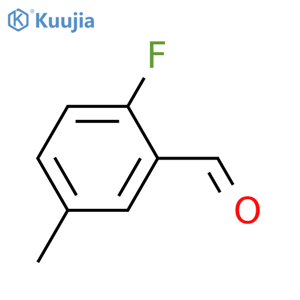 2-Fluoro-5-methylbenzaldehyde structure