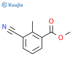 Methyl 3-cyano-2-methylbenzoate structure