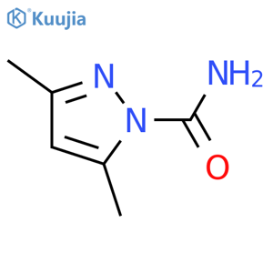 3,5-Dimethylpyrazole-1-carboxamide structure