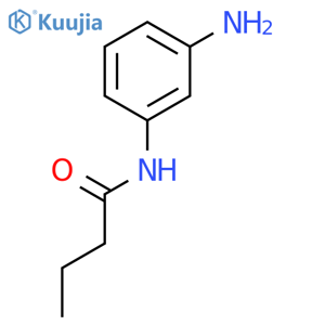 N-(3-Aminophenyl)butanamide structure