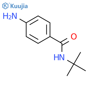 4-amino-N-tert-butylbenzamide structure