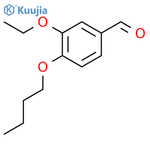 4-butoxy-3-ethoxybenzaldehyde structure