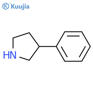 3-Phenylpyrrolidine structure