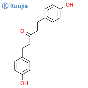 3-Pentanone, 1,5-bis(4-hydroxyphenyl)- structure