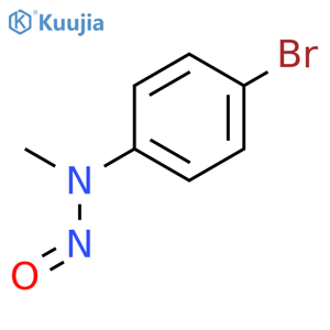 Benzenamine,4-bromo-N-methyl-N-nitroso- structure