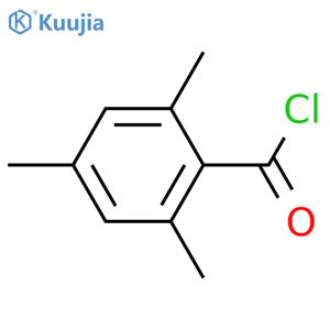 2,4,6-Trimethylbenzoyl cloride structure