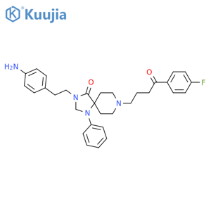 N-(p-Aminophenethyl)spiperone structure