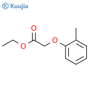 Ethyl (2-methylphenoxy)acetate structure