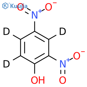 2,4-Dinitrophenol-d3 (wetted with >15% H2O) structure