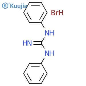 N,N'-Diphenylguanidine monohydrobromide structure