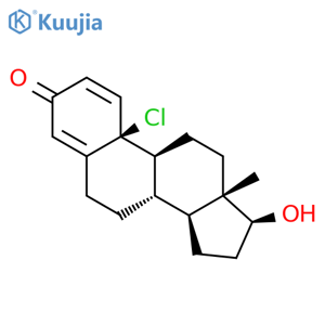 Estra-1,4-dien-3-one, 10-chloro-17-hydroxy-, (17b)- structure