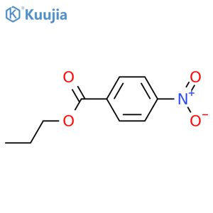 Benzoic acid, 4-nitro-,propyl ester structure