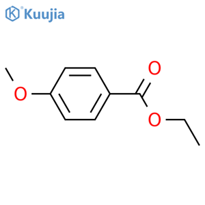 Ethyl 4-methoxybenzoate structure