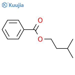 Isopentyl benzoate structure