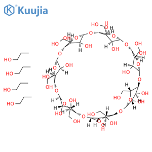 Hydroxypropyl-beta-cyclodextrin structure