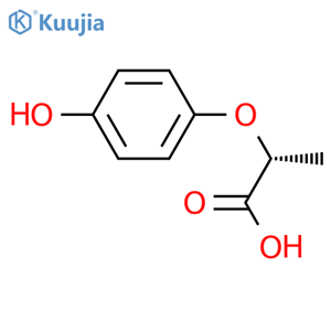 (R)-(+)-2-(4-Hydroxyphenoxy)propionic Acid structure