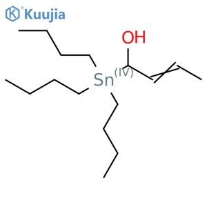 2-Buten-1-ol, 1-(tributylstannyl)-, (E)- structure