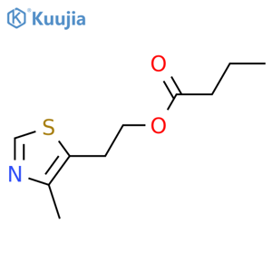 2-(4-Methylthiazol-5-yl)ethyl butyrate structure