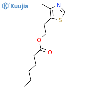 2-(4-Methylthiazol-5-yl)ethyl Hexanoate structure