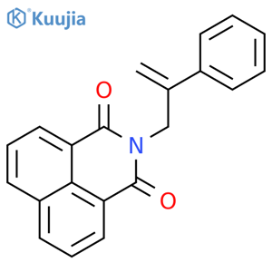 1H-Benz[de]isoquinoline-1,3(2H)-dione, 2-(2-phenyl-2-propenyl)- structure