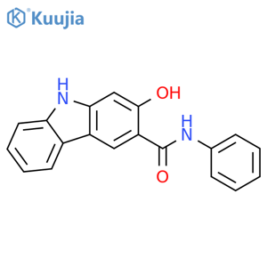 2-Hydroxycarbazole-3-carboxanilide structure