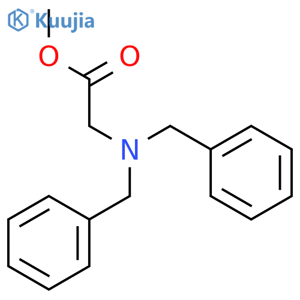 Glycine,N,N-bis(phenylmethyl)-, methyl ester structure