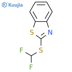 2-(Difluoromethyl)sulfanyl-1,3-benzothiazole structure