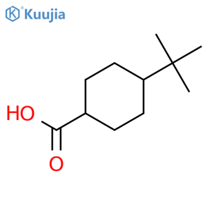 trans-4-Tert-Butylcyclohexanecarboxylic acid structure