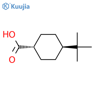 4-tert-Butycyclohexanecarboxylic Acid structure