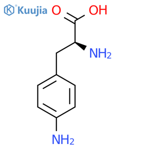 p-Amino-L-phenylalanine structure