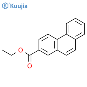 Ethyl phenanthrene-2-carboxylate structure