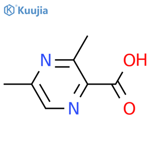 3,5-Dimethylpyrazine-2-carboxylic acid structure