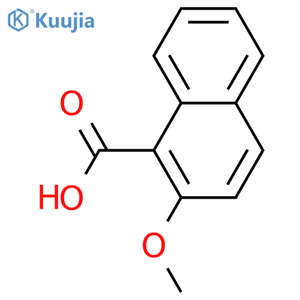 2-Methoxy-1-naphthoic acid structure