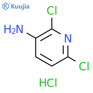 2,6-dichloropyridin-3-amine HCL structure