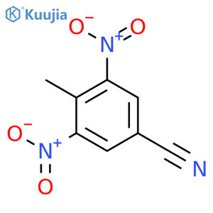 3-Methyl-2,6-dinitrobenzonitrile structure