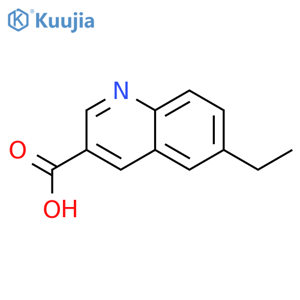 6-Ethylquinoline-3-carboxylic acid structure