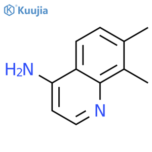 7,8-Dimethyl-quinolin-4-ylamine structure