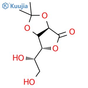 2,3-O-Isopropylidene-L-gulonolactone structure