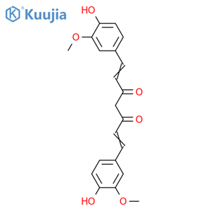 1,7-bis(4-hydroxy-3-methoxyphenyl)hepta-1,6-diene-3,5-dione structure