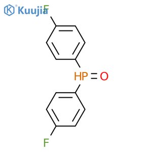 Phosphine oxide, bis(4-fluorophenyl)- structure