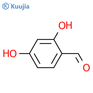 2,4-Dihydroxybenzaldehyde structure