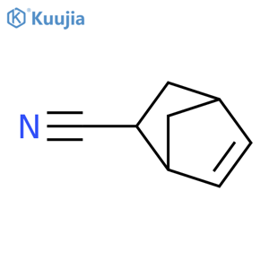 Bicyclo2.2.1hept-2-ene-5-carbonitrile structure