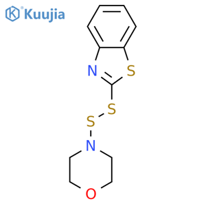 4-(2-Benzothiazolyldithio)morpholine structure