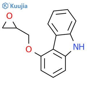 (R)-(-)-4-(2,3-Epoxypropoxy)carbazole structure