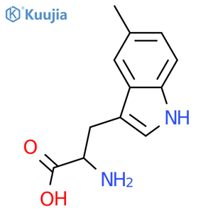 5-Methyl-DL-tryptophan structure