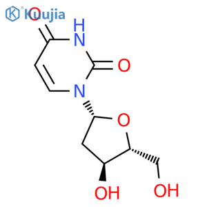 2'-Deoxyuridine structure