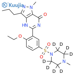 Sildenafil-d8 structure