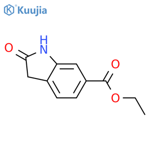 ethyl 2-oxoindoline-6-carboxylate structure