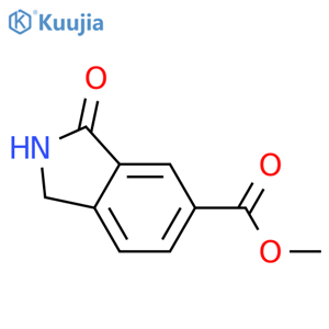 Methyl 3-oxoisoindoline-5-carboxylate structure